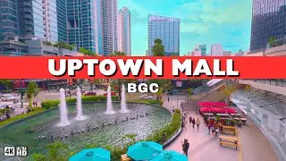 BGC Philippines - UPTOWN MALL TOUR 2024 | High-End Shopping Mall in Metro Manila!
