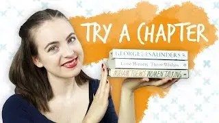 TRY A CHAPTER | Reading Vlog Edition | ivymuse