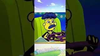 Missed the Bus! 😱 Funny Skeleton School Story #cartoonfun #kidsvideo