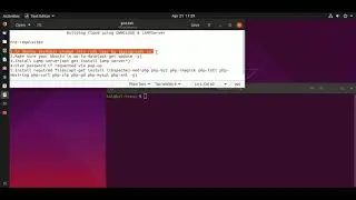 Build a cloud using owncloud and lamp server:1-setting the environment