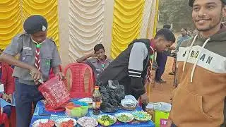 My Troop participated in Village fair on District level scout guide camporee
