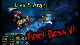 ☠️140000 HP Final Boss VI - League of legends.  🔥 40k Heartsteel stacks 🔥