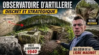 Un observatoire d&rsquo;artillerie oubli&eacute; de la Ligne Maginot ? Enqu&ecirc;te sur le terrain