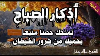 أذكار الصباح راحة وسكينة لقلبك || القارئ علاء عقل || حصن بيتك ونفسك وأهلك