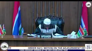 The Adjournment Debate Of The Third Ordinary Session In The 2023 Legislative Year