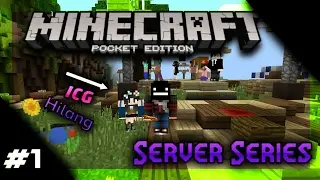 Main Skywar Bareng Si Jones/w Indo Cool Gaming | Minecraft PE Indonesia | Server Series #1