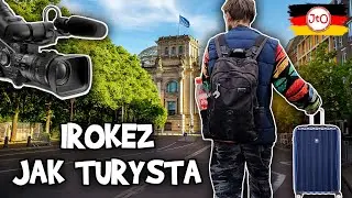 IROKEZ przez MIASTO jak TURYSTA, a za nim BIEŻY KAMERZYSTA - BERLIN