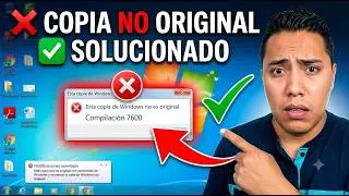 &iexcl;SOLUCI&Oacute;N! | Windows 7 Compilaci&oacute;n 7600 Esta Copia de Windows no es Original