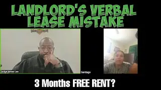 It Was Verbal: Landlord Without Written Lease Struggles to Prove Rent Amount