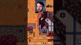 Solid gold Lewis statue location! #shorts #stardewvalley