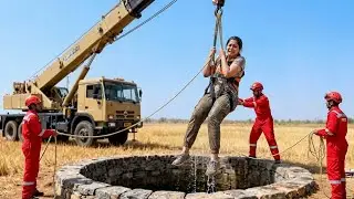Rescue Team Saves Innocent Girl in Well Thanks to Smart Dog 🐕&zwj;🦺