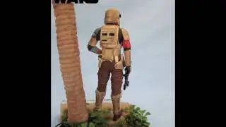 SCARIF SHORETROOPER - OFFICER 1:18 SCALE