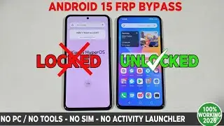 New Method! Xiaomi HyperOS 2.0 FRP Bypass Android 15 (No PC / No Keyboard Fix)