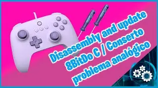 Abrindo e Consertando problema anal&oacute;gico / Disassembly and Fix 8BitDo Ultimate C