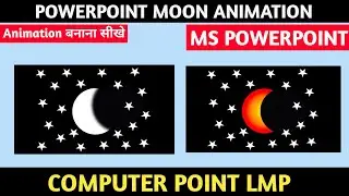 Moon Animation in PowerPoint | Easy Moon Animation Tutorial | PPT Animation