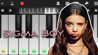 Betsy, Мария Янковская - Sigma Boy &bull; Perfect Piano App