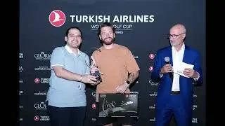 Freeze frames from Turkish Airlines Golf World Cup in Doha