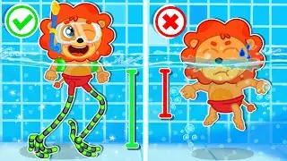 Petit Lion | Longues jambes | Dessin anim&eacute; pour enfants