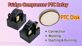 Fridge Relay Connection kaise kre #fridge #compressor #relay 