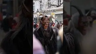 Super #gruselig! 🫣 bald mehr dazu in einem langen Video... #krampus #m&uuml;nchen #munich #scary #shorts