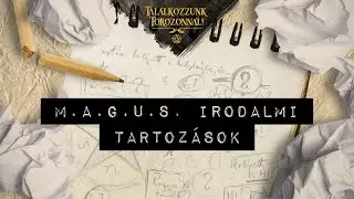 M.A.G.U.S. irodalmi tartoz&aacute;sok | Tal&aacute;lkozzunk Torozonn&aacute;l!