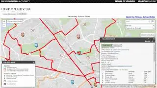 Руководство по использованию London Schools Atlas