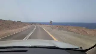 Saudi Arabia coast line along Red sea.