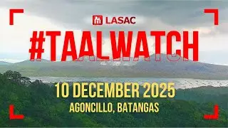 🔴 TAAL VOLCANO LIVE | 10 DECEMBER 2025 | Alert Level 1