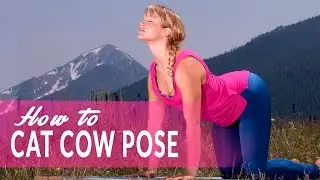 How To Cat/Cow Pose or Bitilasana/Marjaryasana by Mona Godfrey