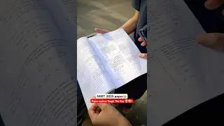 NEET 2025 Exam Review Toughest Paper Of NEET 2025 | Full Paper Video of NEET 2025