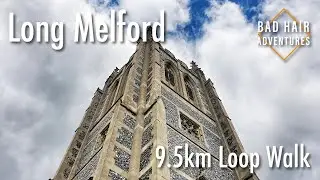 Long Melford 9.5km Loop Walk #LongMelford #Walking #Suffolk
