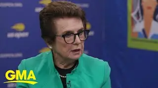 Billie Jean King talks the future of American tennis | GMA