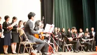 卒業式（歌）先生から卒業生へ　（Japanese Language School）