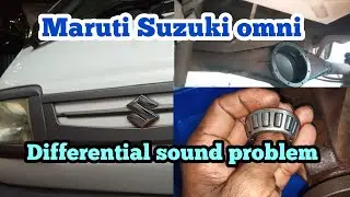 maruti suzuki omni differential sound problem || humming noise
