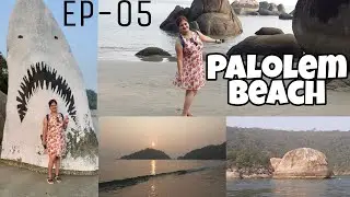 SHARK AT PALOLEM BEACH?? | BOATING TOUR | SUNSET AT PALOLEM BEACH | SOUTH GOA| LakshmiKamathVlogs