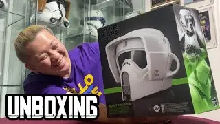 ファン待望！ ハズブロ スター・ウォーズ ブラックシリーズ  スカウト・トルーパー エレクトロニックヘルメット