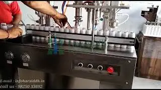 Aerosol filling machine