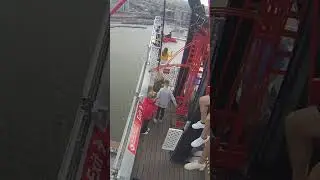 Highest/Tallest swing in Europe in Amsterdam Looktout over the Edge in Amsterdam