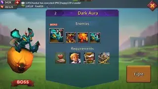 Lords Mobile Limited Challenge: Darkness Calls Dark Follower Jonas Stage 2