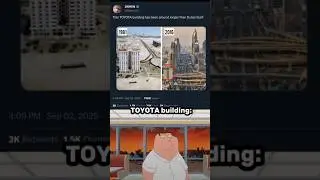 TOYOTA's first building. #funny #viralshort #memes #shorts #fyp #old #dubai