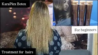 Hair Botox KaraPlex treatment...                              #hairtreatment #botox#forbegginers