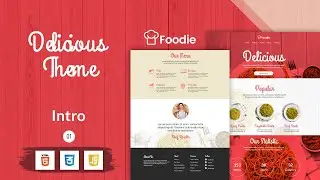 Convert PSD to HTML Food Template | Responsive Web Design Tutorial 2025 | Introduction