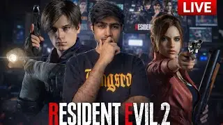 Resident Evil 2 Live 🔴 | Zombie Horror Survival 😱 | Hindi Gameplay