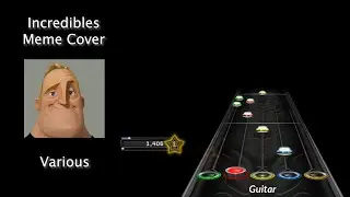 Incredibles Meme (Guitar Cover) | Clone Hero Chart Preview