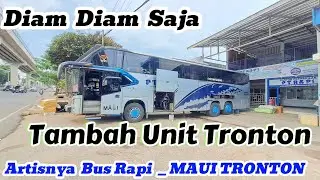 Diam Diam Keluarkan Bus Tronton Terbaru 📍PATEN Bus Rapi👍Sasis Volvo📍Berapa Unit ?? 4 Bus Berangkat 