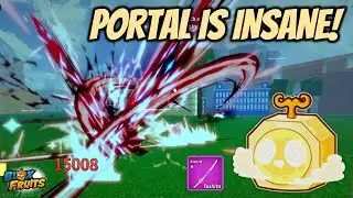 PORTAL TUSHITA COMBO IS INSANE!!!🔥💀 BLOX FRUITS