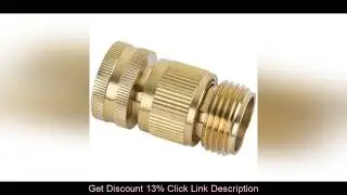 Best Garden Hose Quick Connect Solid Brass Quick Connector Garden Hose Fitting Water Hose Connector