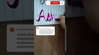ashar name #music #anime #animeedit #song #calligraphy