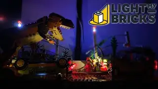 Light My Bricks Lego T-Rex Breakout (1.0) Light Kit Review