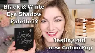 NEW ColourPop Smoke Show Swatches and Review & Pretty Fresh Tinted Moisturizer